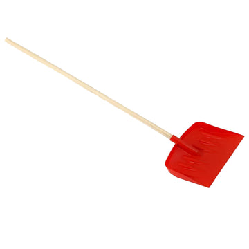 Wooden Handle Plastic Snow Shovel