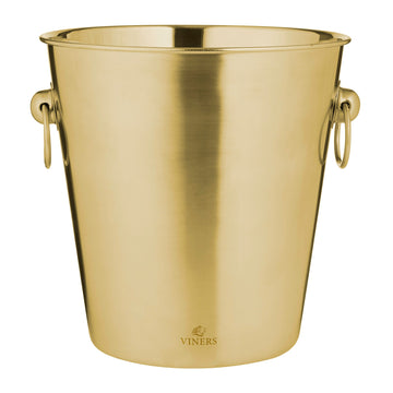 Barware 4L Gold Single-Walled Cooler Ice Bucket