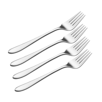 4Pcs Viners Eden Range Stainless Steel Dessert Fork