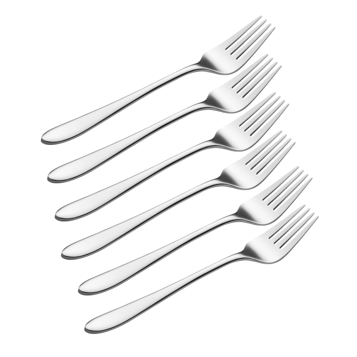 6Pcs Viners Eden Range Stainless Steel Table Fork