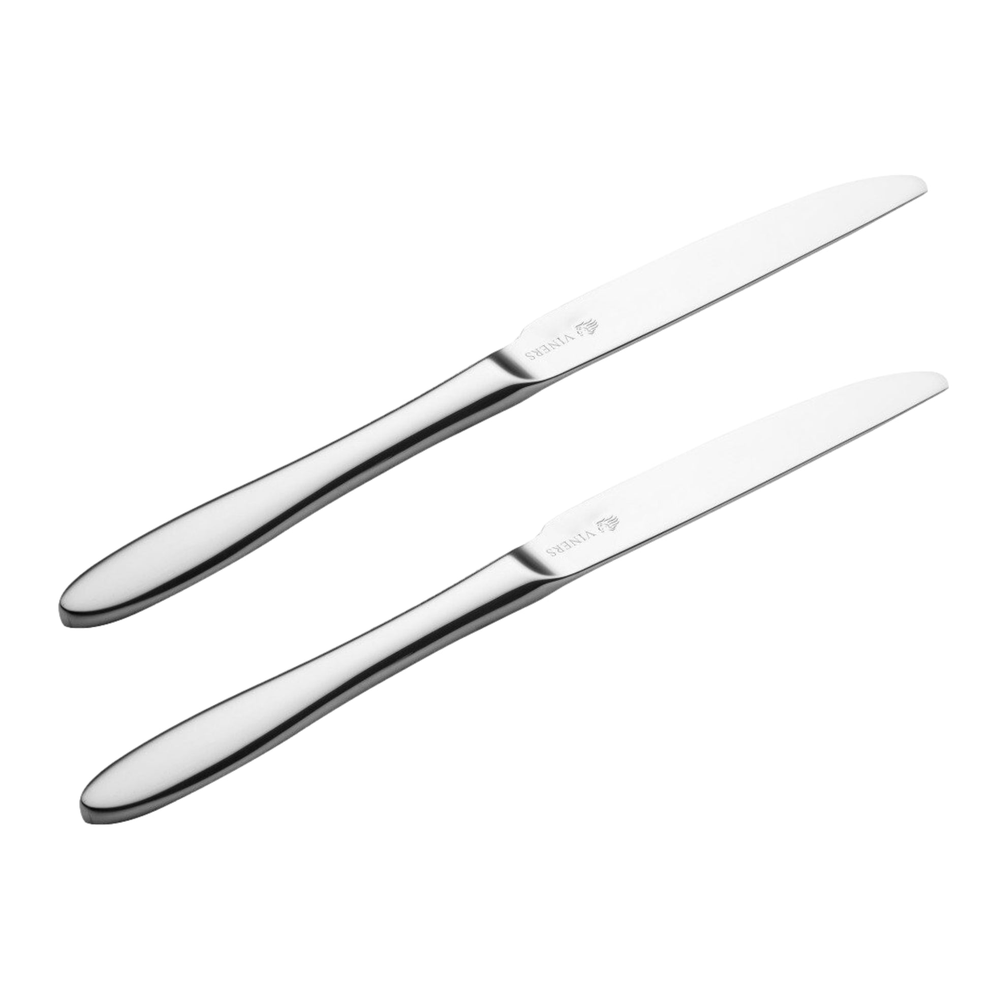 2Pcs Viners Eden Range Stainless Steel Table Knife