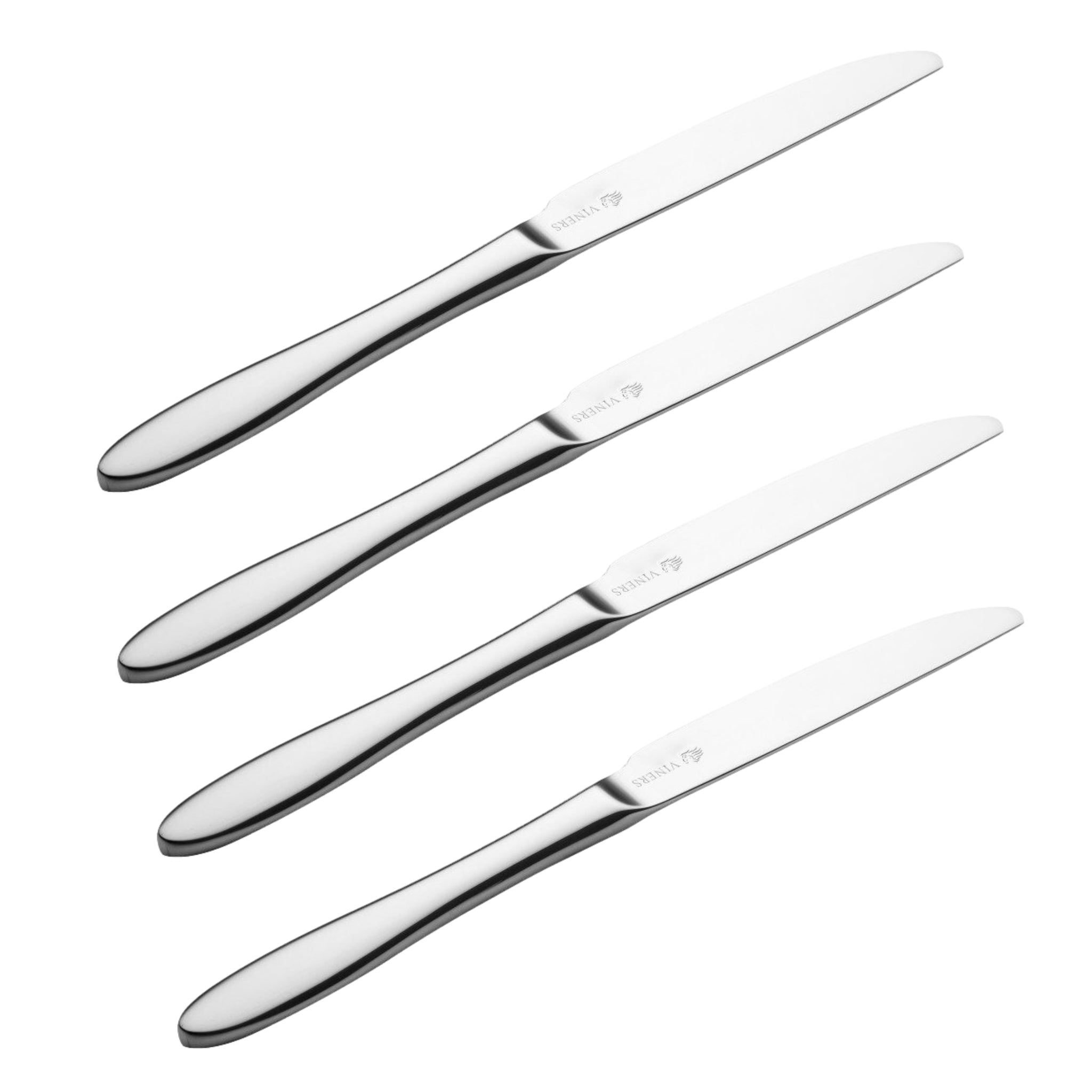 4Pcs Viners Eden Range Stainless Steel Table Knife