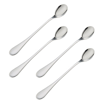 Viners Select 4Pcs Stainless Steel Mirror Finish Long Handled Spoon