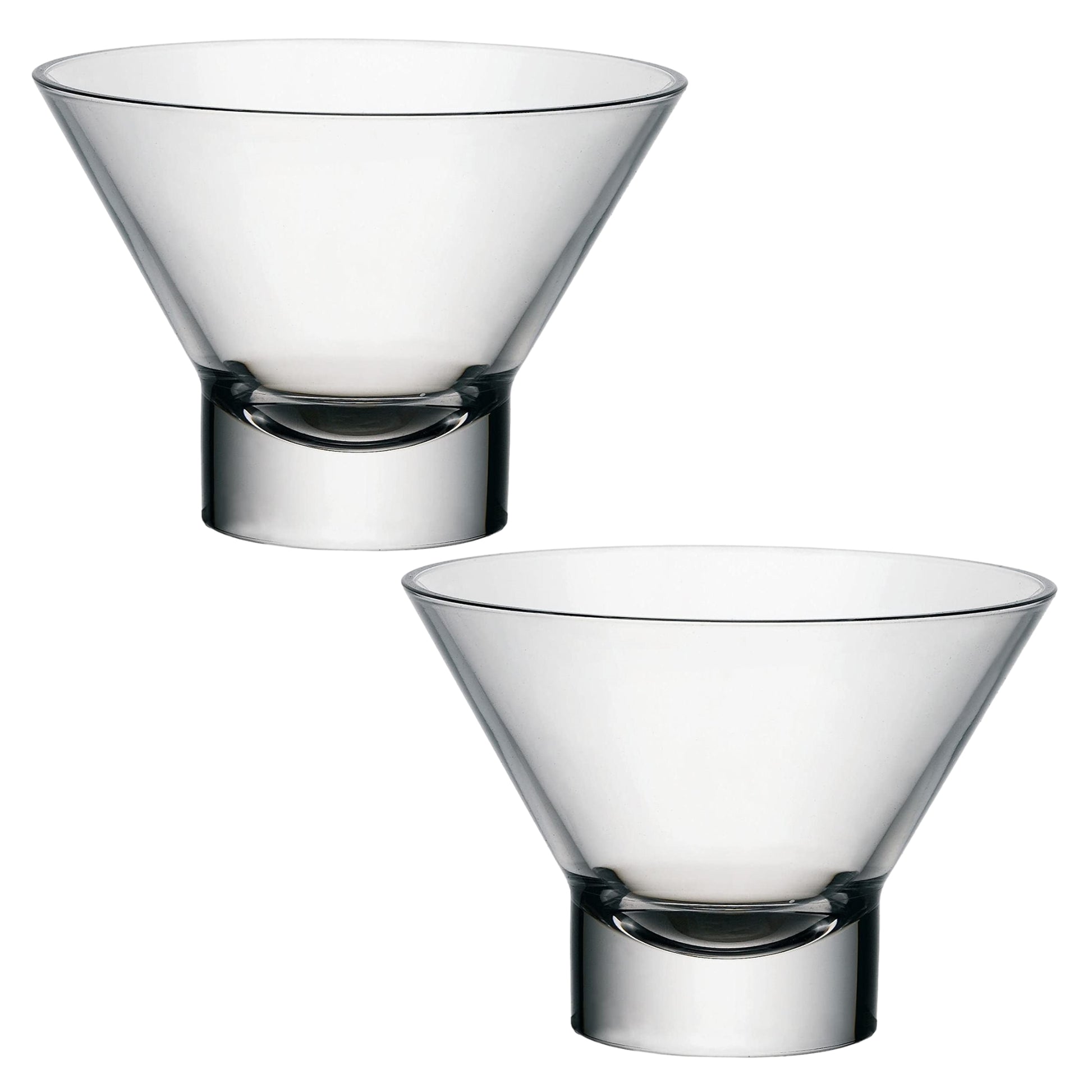 2Pcs Bormioli Rocco Ypsilon Dessert Bowls