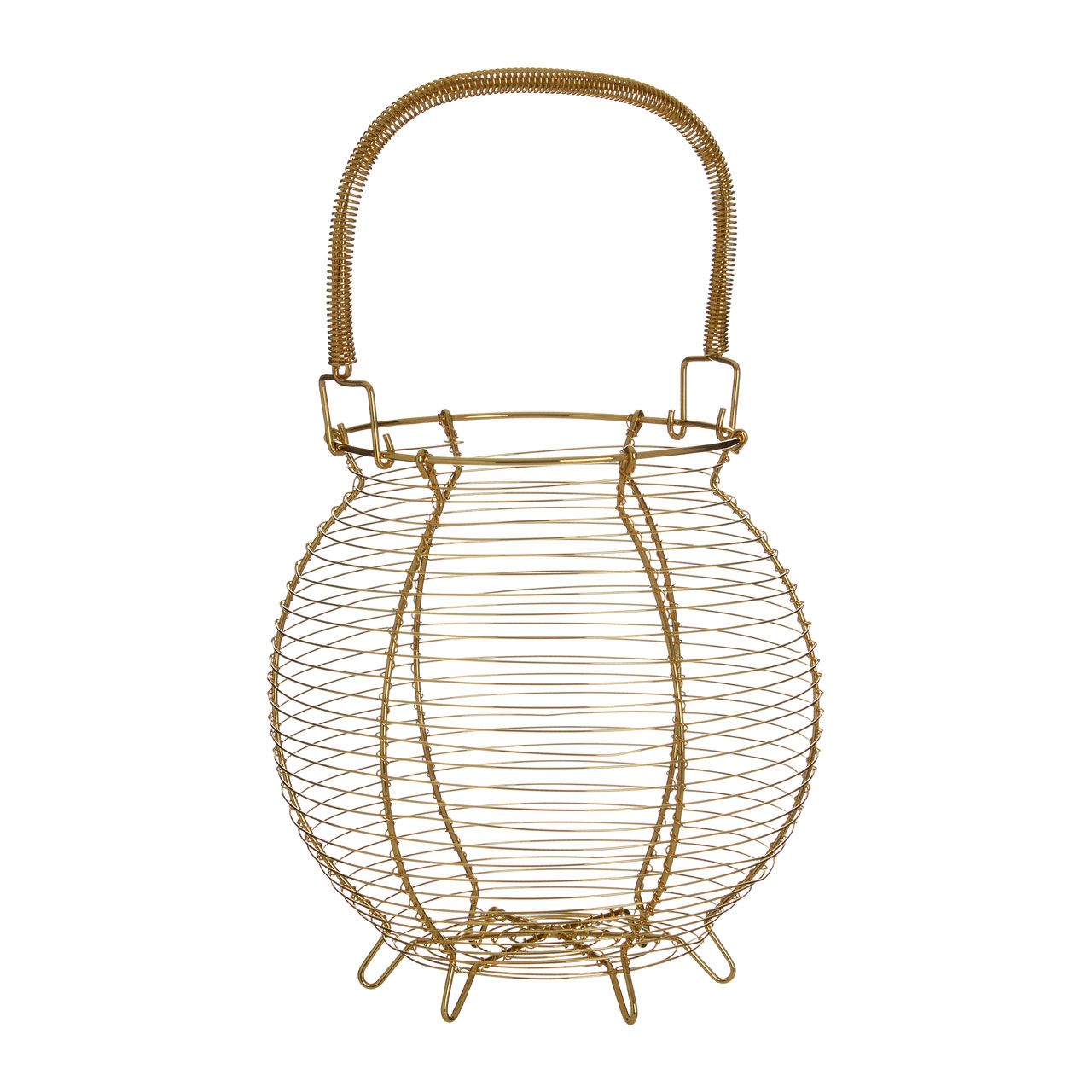 Hygge Gold Egg Basket