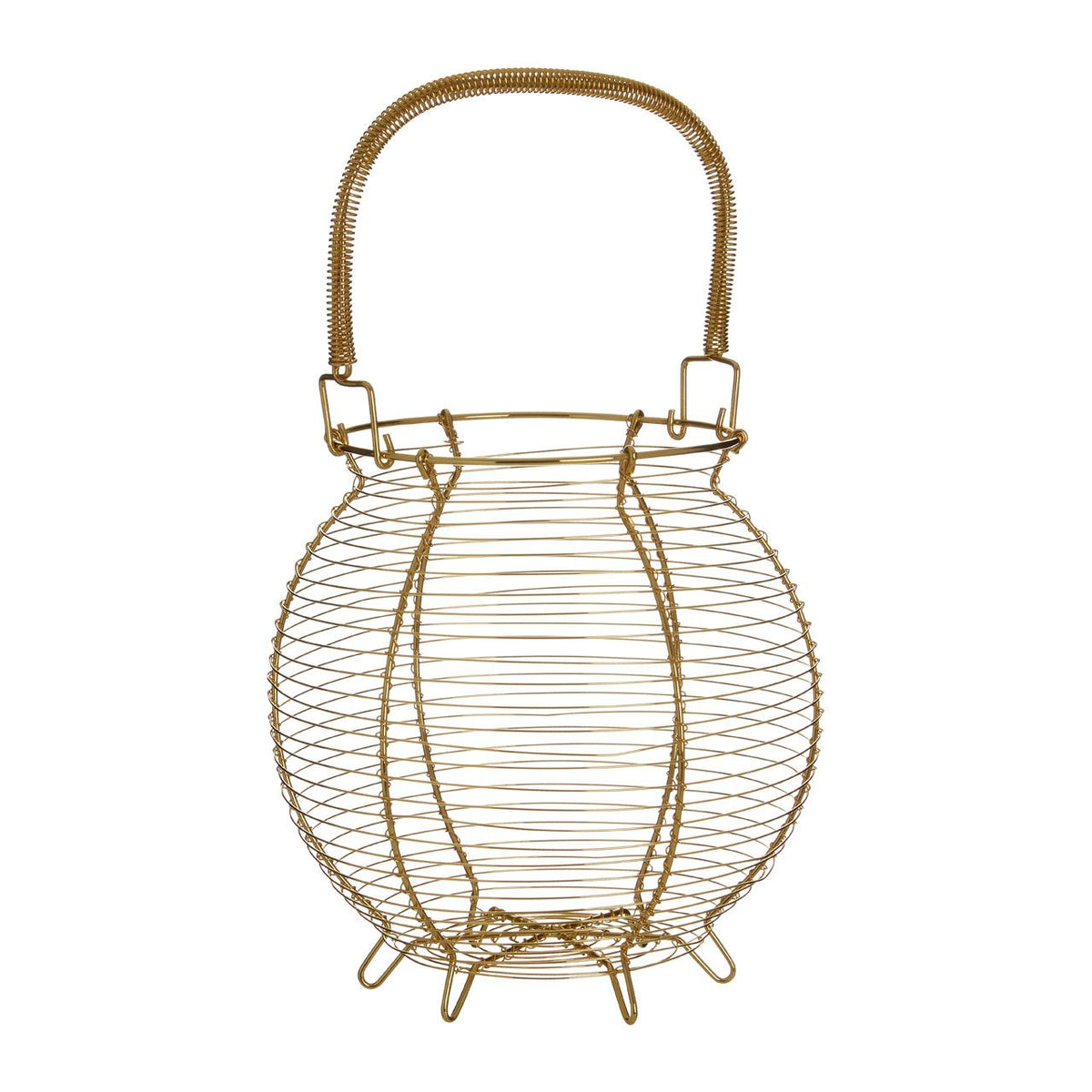 Hygge Gold Egg Basket