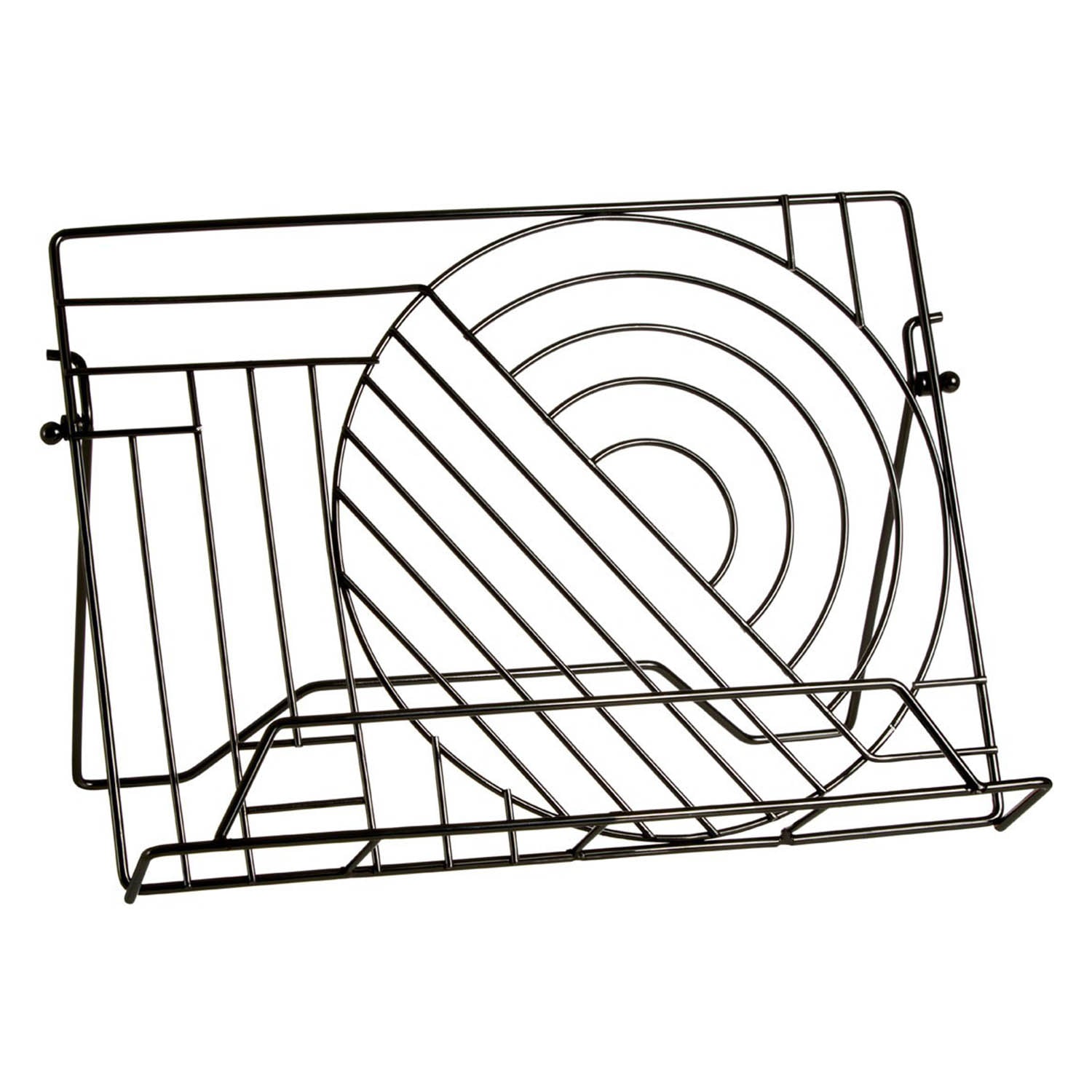 Vertex Black Nickel Finish Cook Book Stand