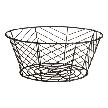 Vertex Black Metal Fruits Vegetables Rack Basket