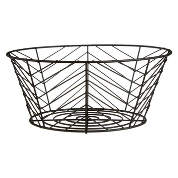 Vertex Black Metal Fruits Vegetables Rack Basket