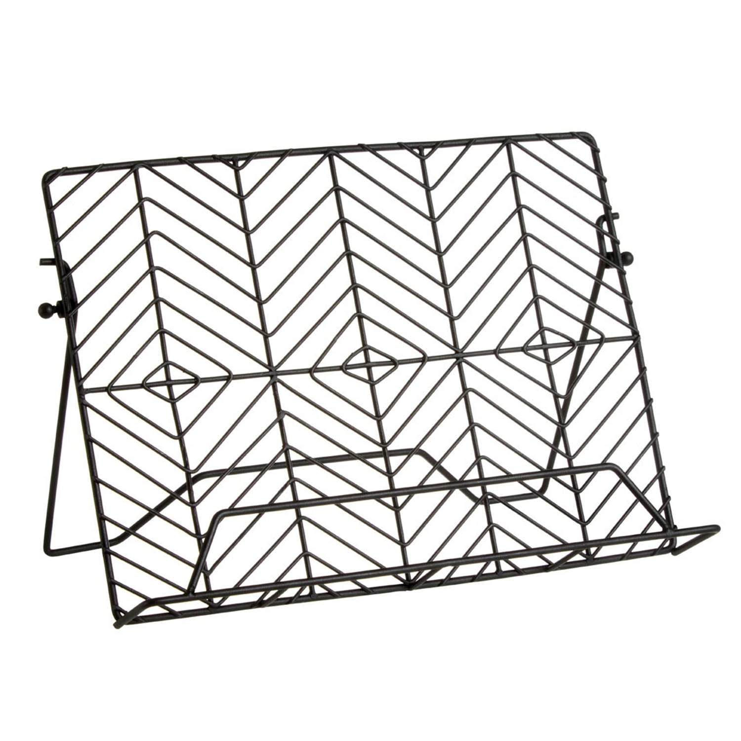 Vertex Black Powder Coat Cook Book Stand