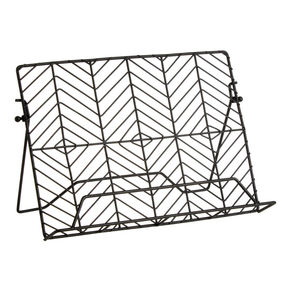 Vertex Black Powder Coat Cook Book Stand