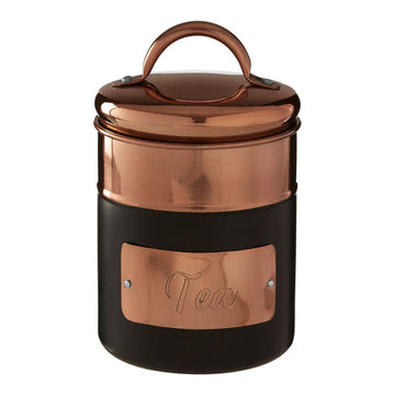 Tea Canister Copper charcoal Kitchen Storage Jar
