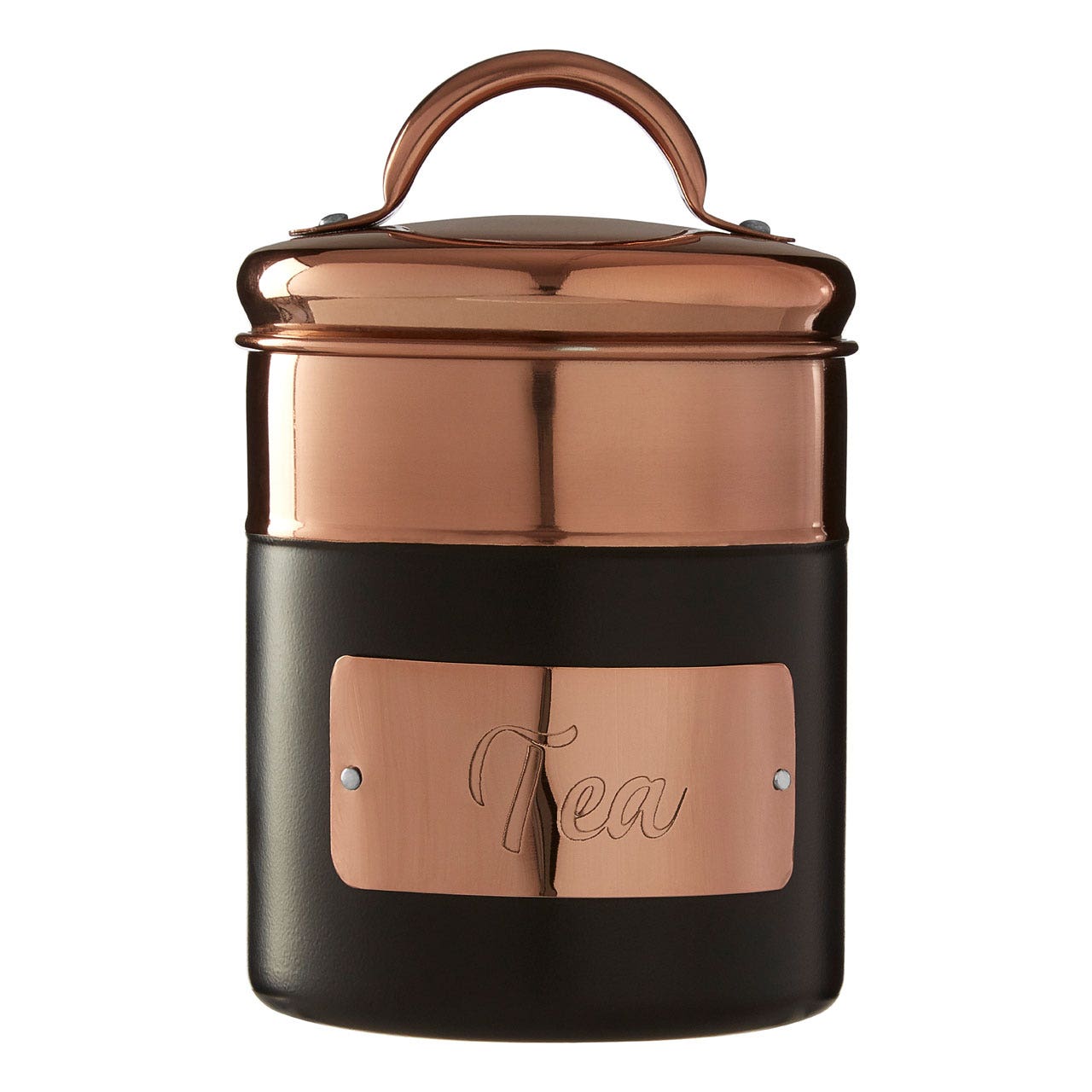 Tea Canister Copper charcoal Kitchen Storage Jar