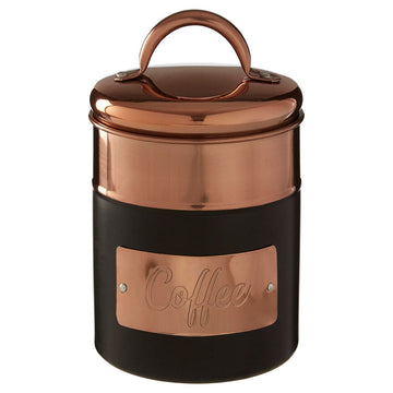 700ml Charcoal Stainless Steel Coffee Storage Jar