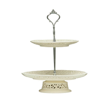 30cm 2-Tier  Lace Cupcake Holder
