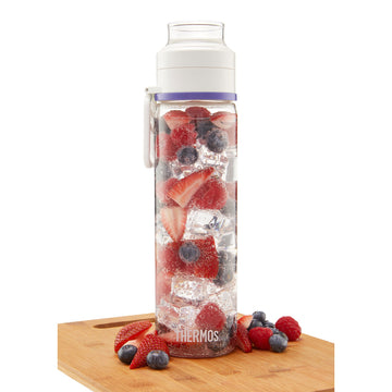 710ml Purple Infuser Hydration 360 Lid Stainer Hold Bottle