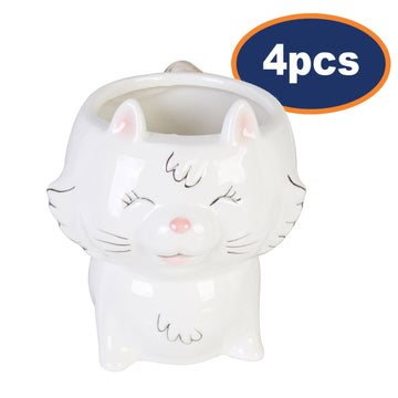 4pcs Gigil 350ml Cat Novelty Mug