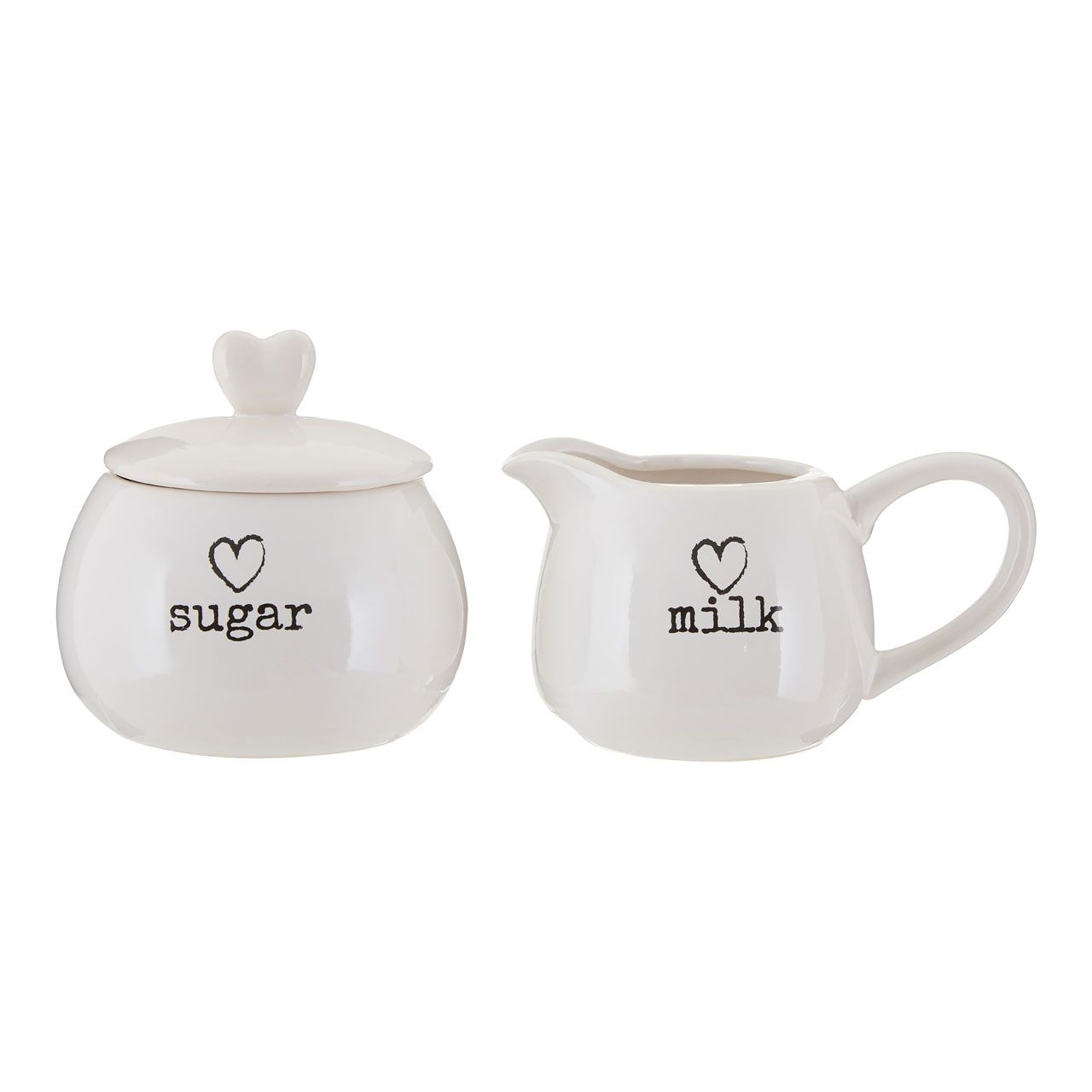 Charm Milk & Sugar Set White
