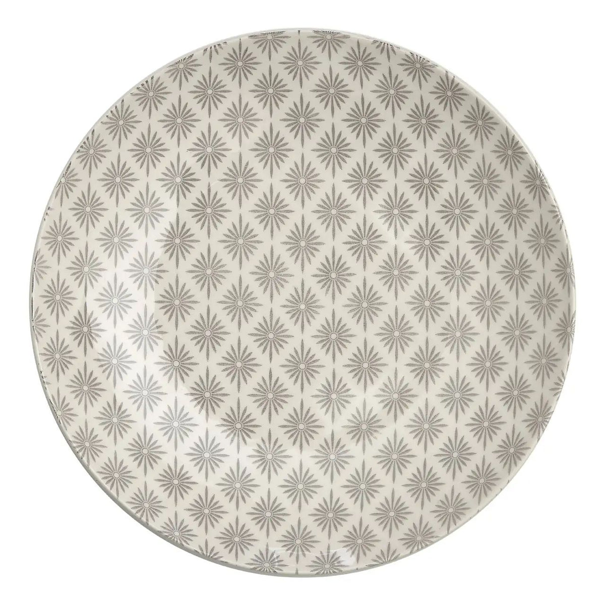Maela Grey & White 12 Pc Dinner Set