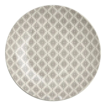 Maela Grey & White 12 Pc Dinner Set
