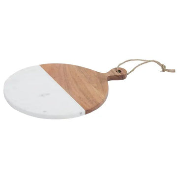 Marenzo Small Marble & Acacia Wood Paddle Board