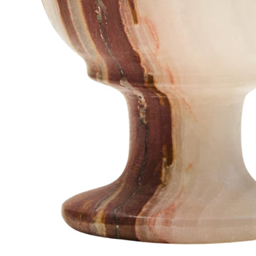 Marbura Set Of Six Onyx Shot Or Liqueur Glasses