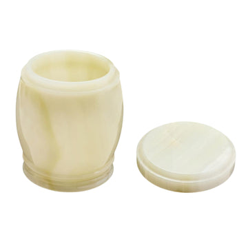Marbura Onyx Storage Jar