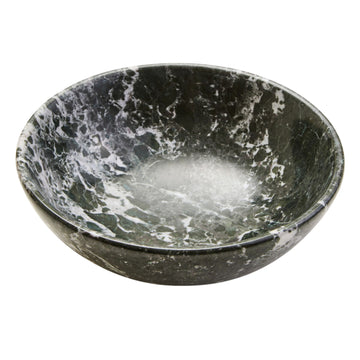 Marbura Black & White Marble Bowl