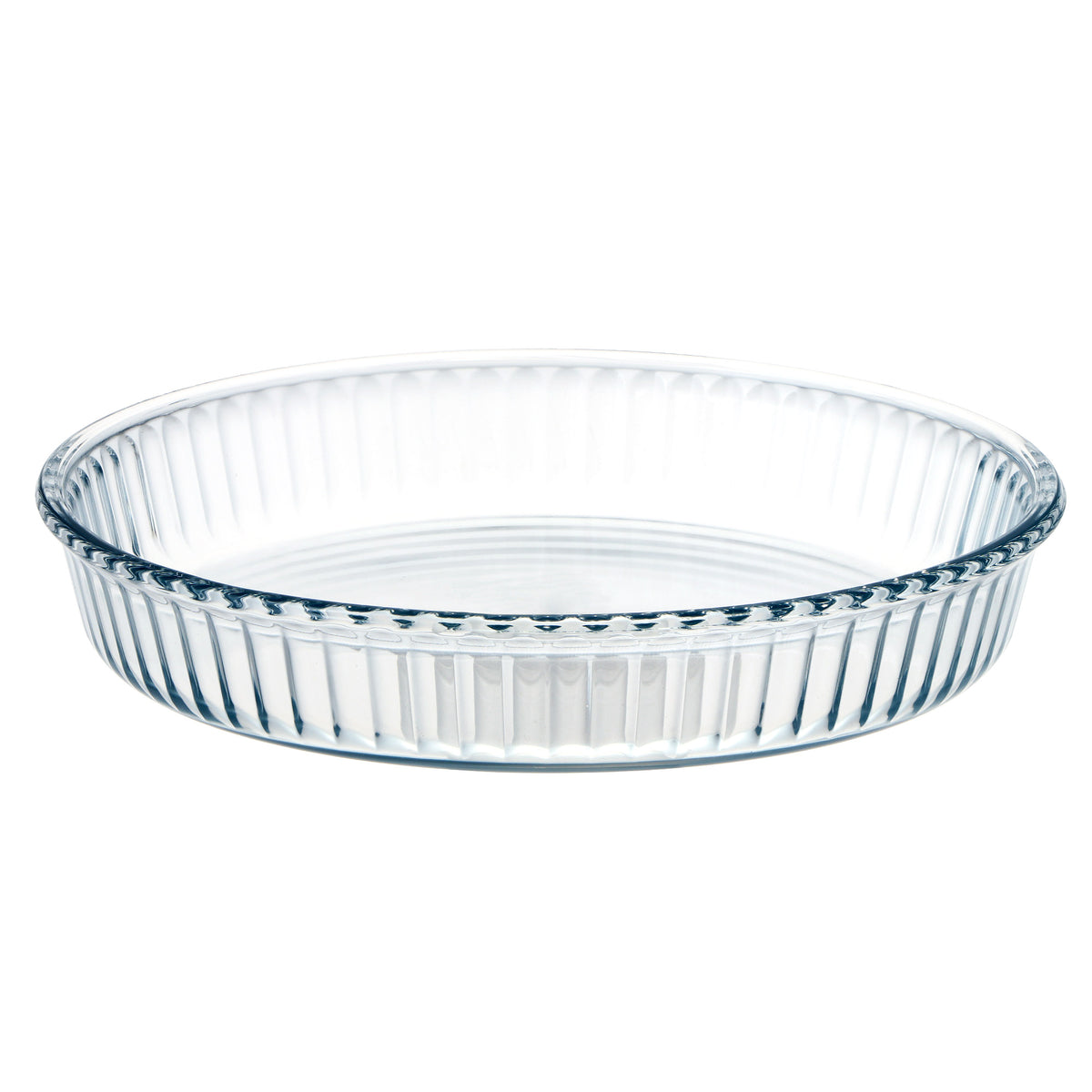 Borcam Clear Glass 26cm Tart Pie Oven Food Baking Dish Tray