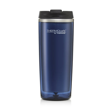 Thermos 350ml Translucent Blue Vacuum Flask