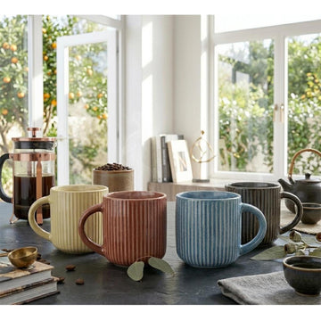 4Pcst 14oz Soho Reactive Glaze Mugs