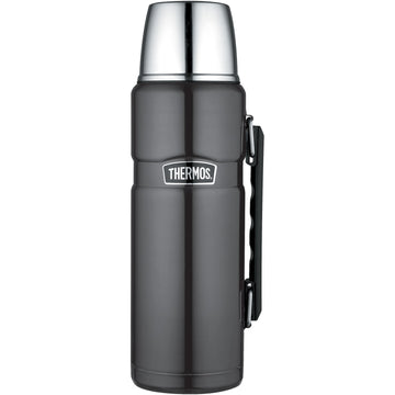 Thermos 1.2L Stainless King Gun Metal Flask