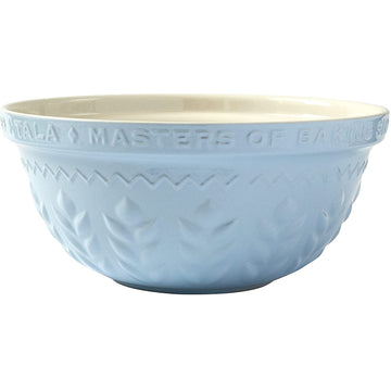 Blue Ceramic Round Mixing Bowl
