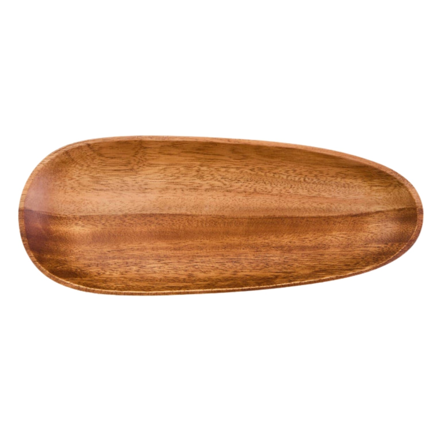 Koro Acacia Wood Medium Oval Serving Dish