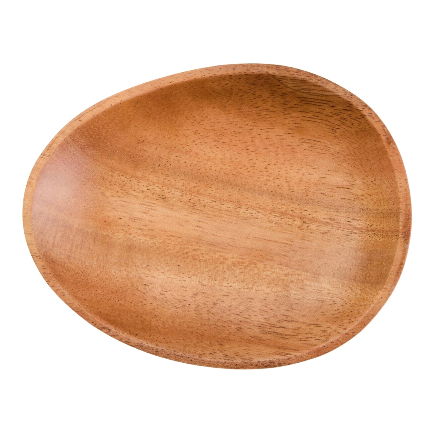 Koro Acacia Wood Small Oval Plate