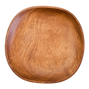 Koro Acacia Square Plate With Rounded Edges