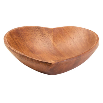 Koro Acacia Heart Shape Serving Dish
