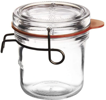 Luigi Bormioli 350ml Glass Food Storage With Silicone Lid