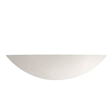 Miami 40cm Plaster Uplighter Ceramic Wall Mountable Fitting Light