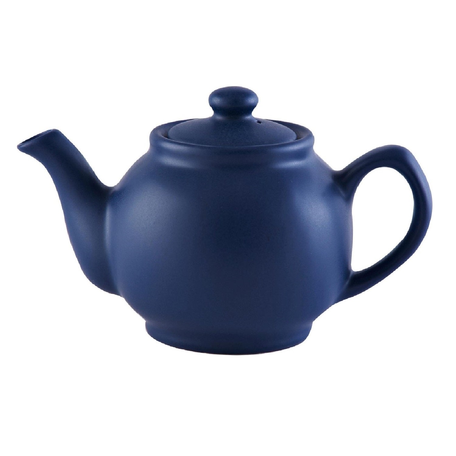 Price & Kensington Matte Blue Stoneware 2 Cup Teapot