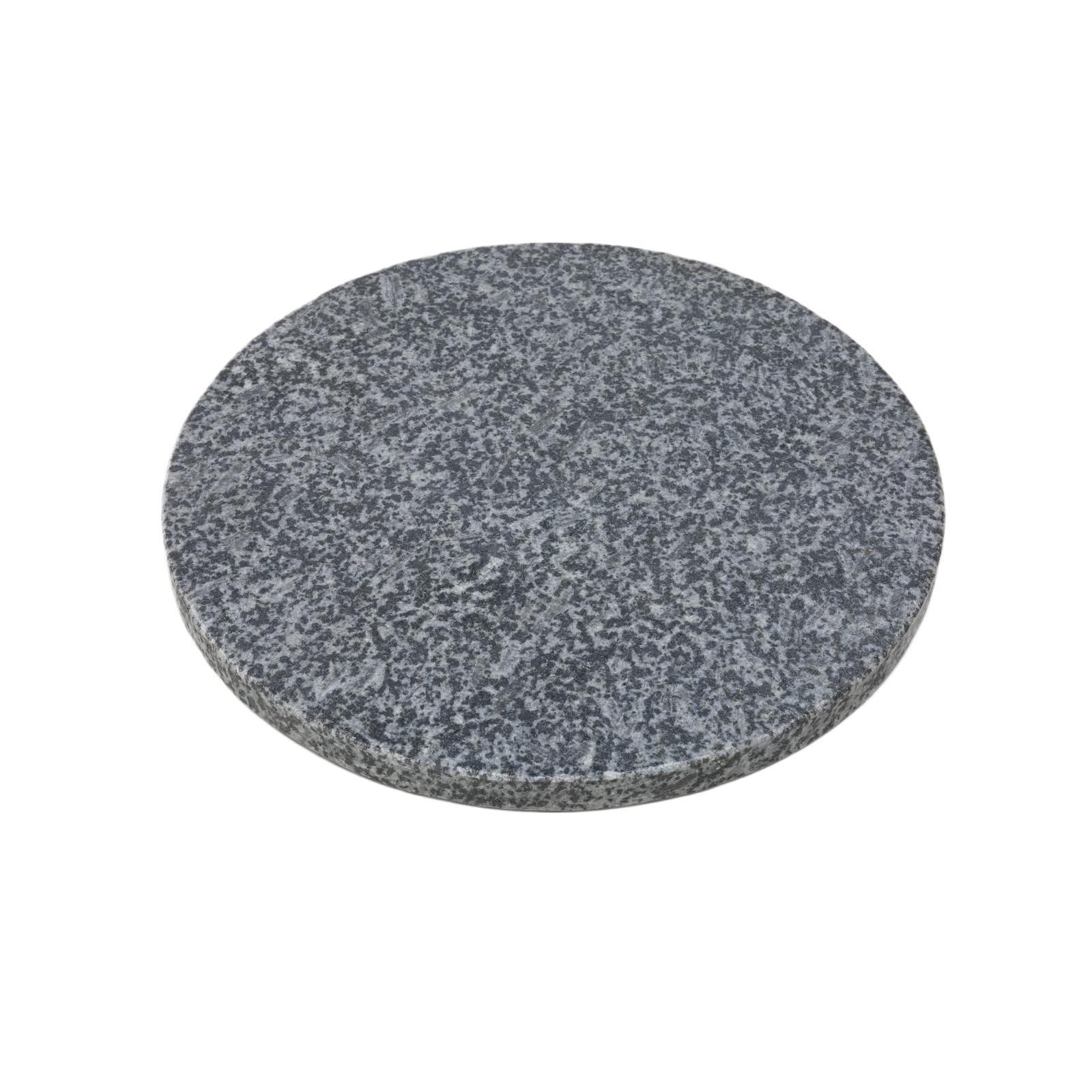 Large Black Granite Round Cutting Chopping Board