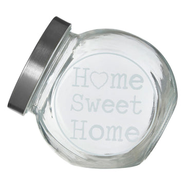 Glass Storage Jar With Metal Lid – 700ml