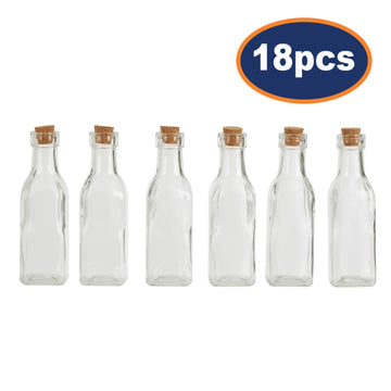 18pcs 170ml Tromso Glass Bottles Set
