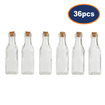 36pcs 170ml Tromso Glass Bottles Set