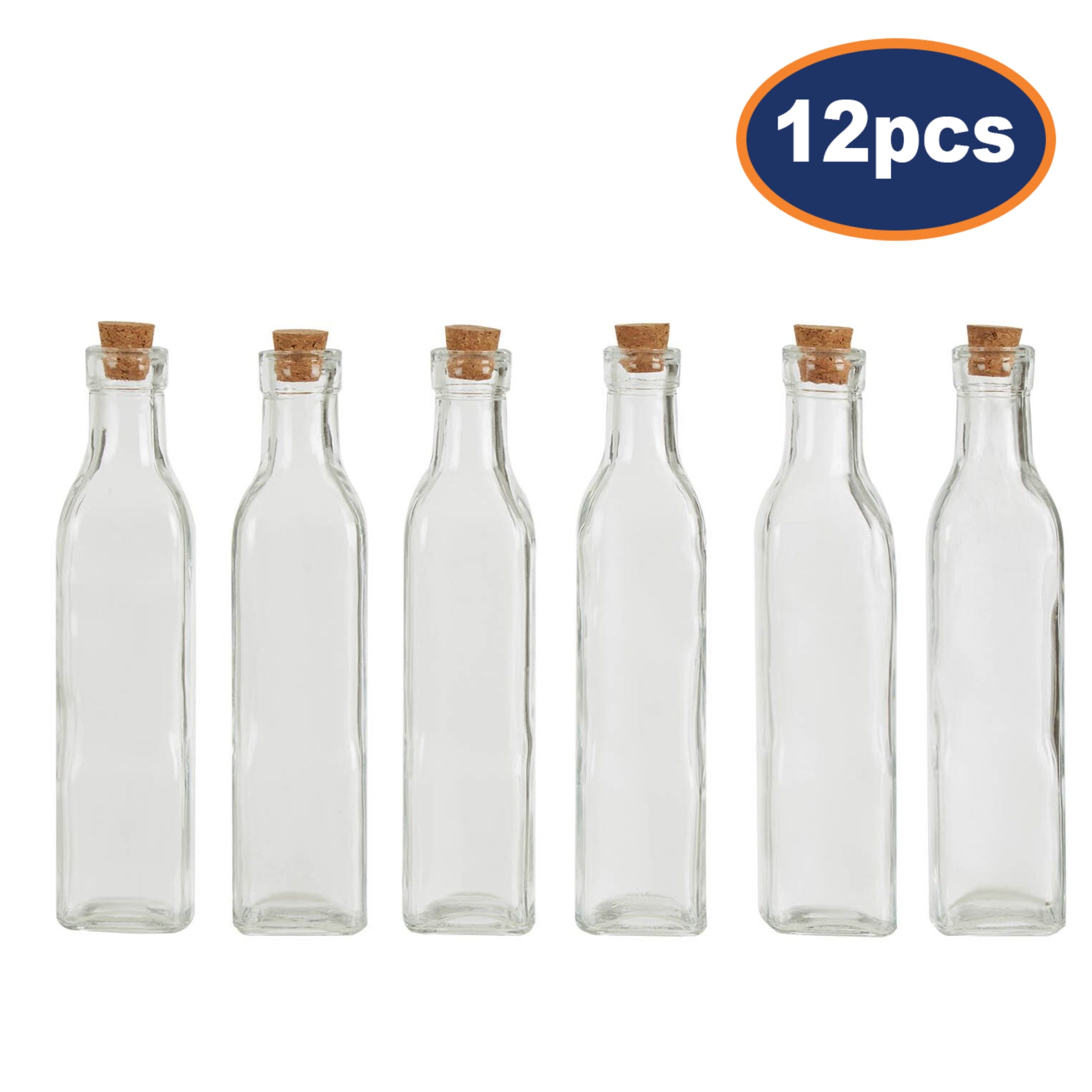 12pcs 250ml Tromso  Glass Bottles Set