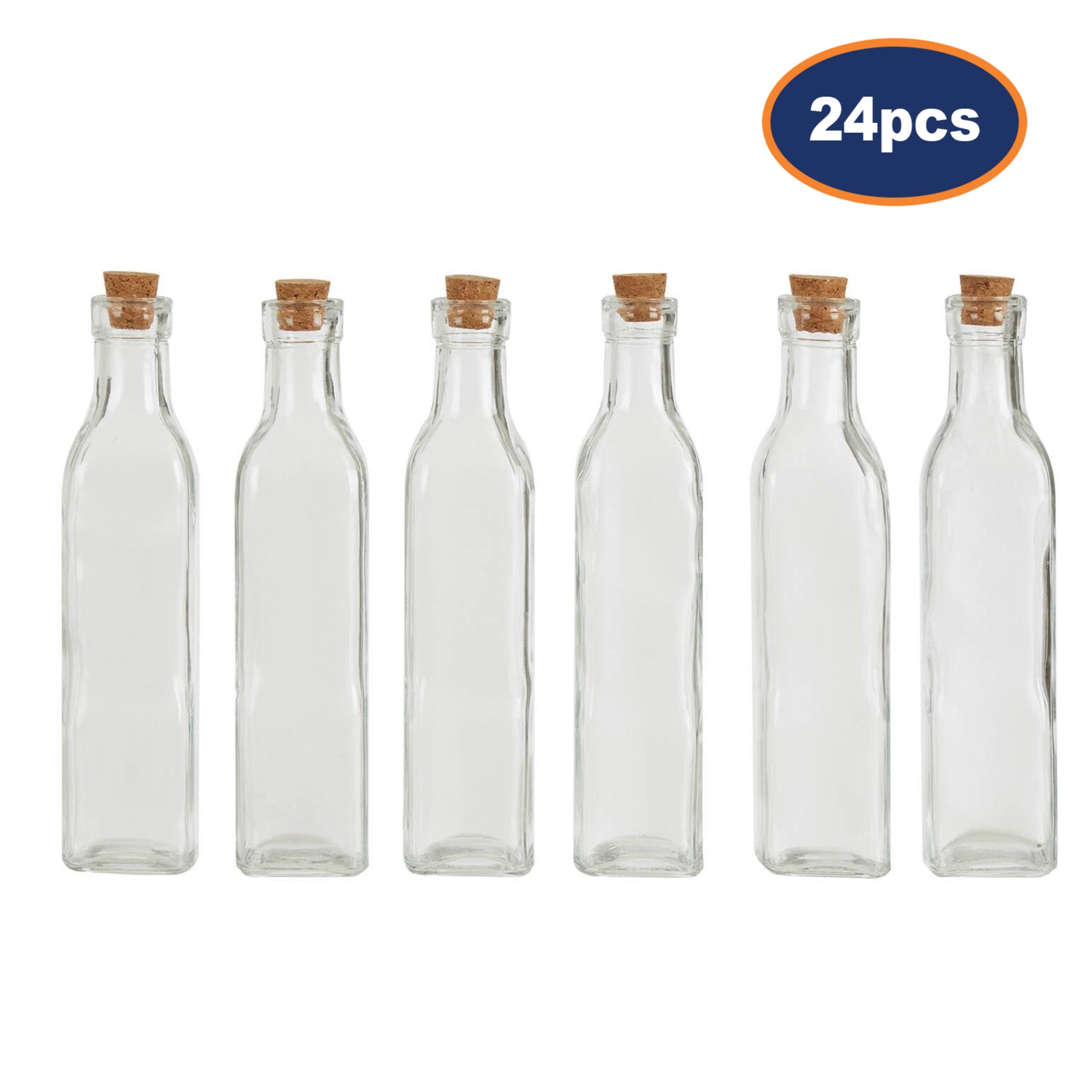 24pcs 250ml Tromso  Glass Bottles Set