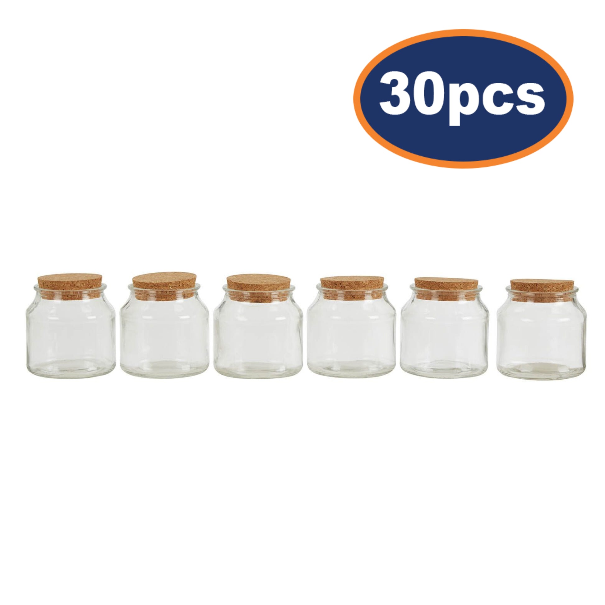 30pcs 120ml Tromso Glass Bottles Set