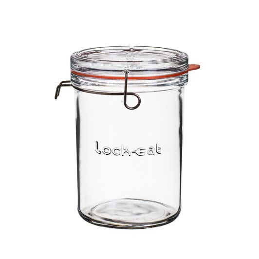 Luigi Bormioli 1000ml Glass Food Storage With Silicone Lid