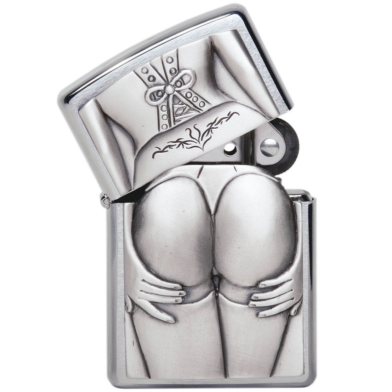 Zippo Stocking Girl Windproof Flame Lighter