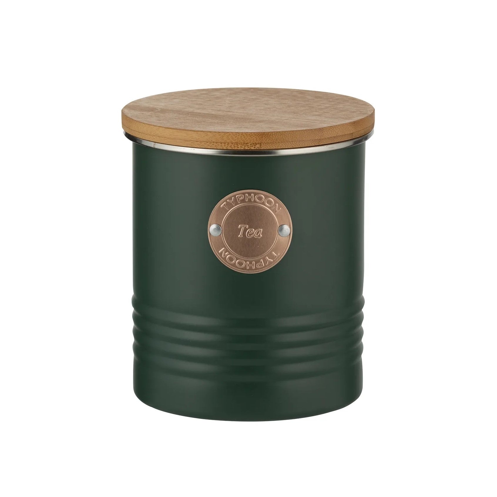 Green Tea Vintage Tin Canister